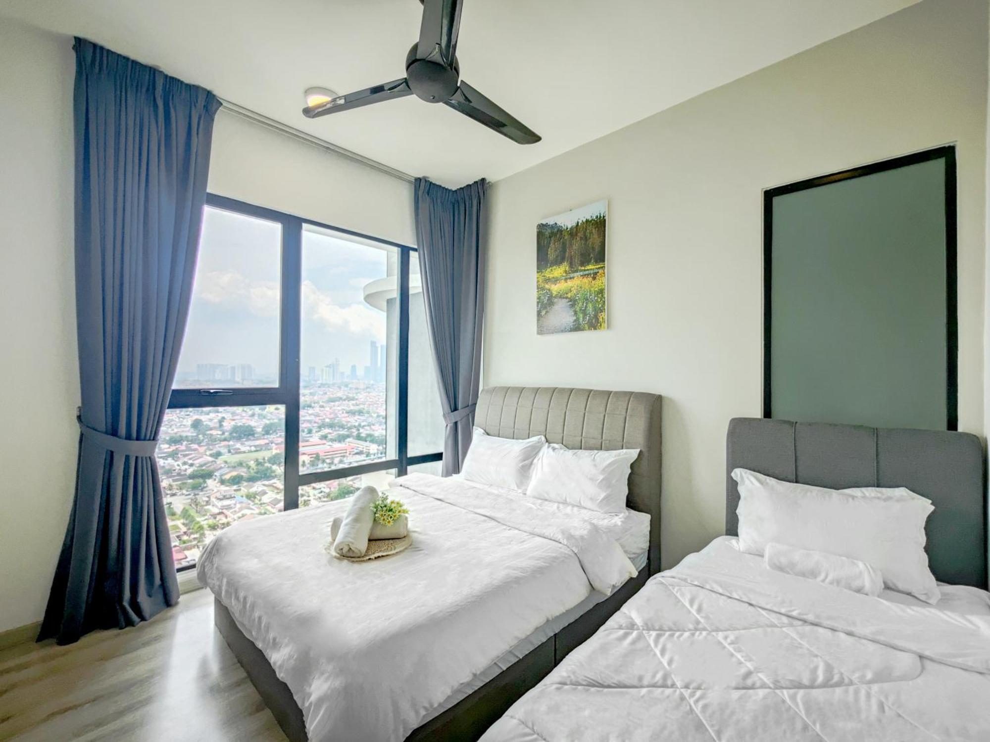 Apartment 2br Wifi, Mid Valley, Mosaic Southkey, 5-7 Pax, 7 Mins To Ciq *